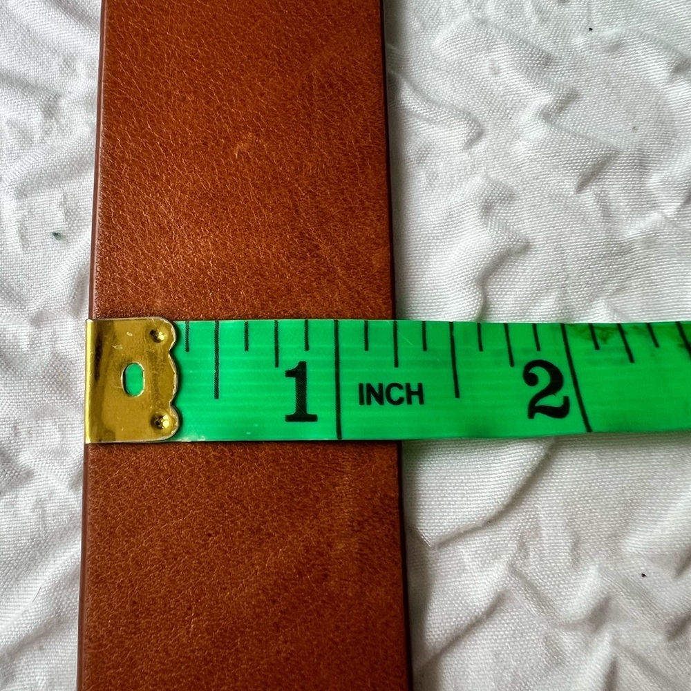 Cole Haan Tan Leather Belt - Picture 6 of 7